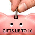 Gifts up to �1