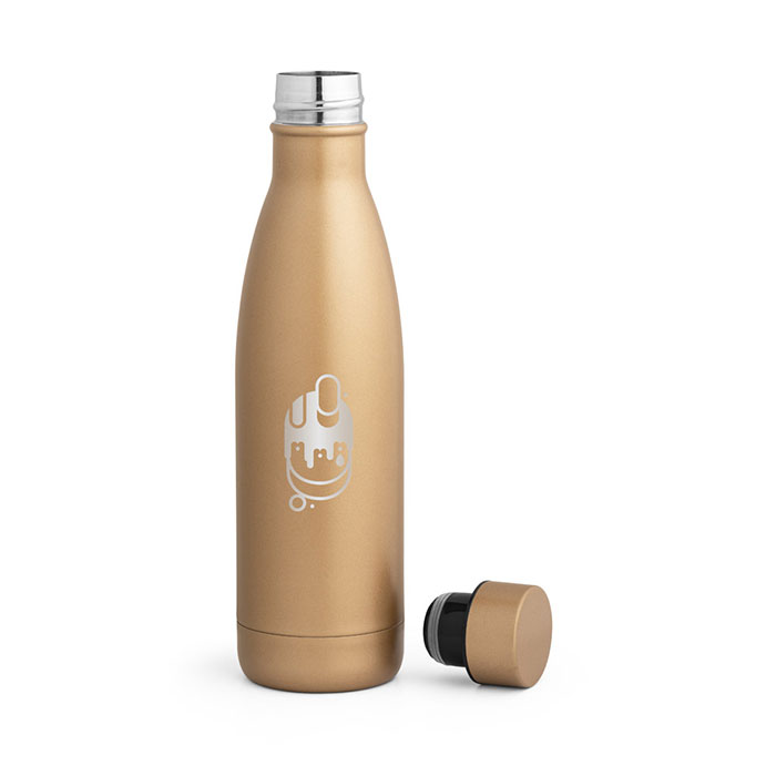 BUFFON. 500 ML STAINLESS STEEL THERMOS BOTTLE
