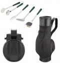 600D POLYESTER AND IMITATION LEATHER.