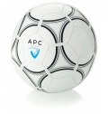 BOLA DE FUTEBOL RETRO BRANCO/PRETO