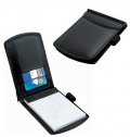 BLOCO DE NOTAS EM PU PRETO