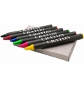 6 PCS WAX CRAYONS