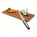 PAUL BOCUSE SET DE T�BUA E FACA P/SALMAO CASTANHO