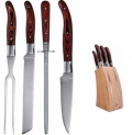 LAGUIOLE SET DE FACAS CASTANHO