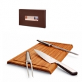 PAUL BOCUSE SET DE FACAS COM T�BUA CASTANHO