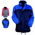 FABRIC OF 100% POLYESTER WITH PVC COA...