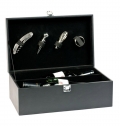 CONJUNTO DE VINHO PARA 2 GARRAFAS COM 4 ACESS�RIOS