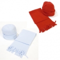 KIDS POLAR SET. POLAR FLEECE 190G/ M2. CAP: 22 X 16 CM; SCAR