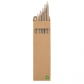 PENCIL SET. RECYCLED PAPER. 6 PENCILS