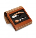 SET VINHO 2 PCS CAIXA BAMB�