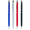PLASTIC TOUCH SCREEN PEN, WITH METAL CLIP