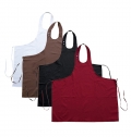 100% COTTON ADJUSTABLE APRON WITH 2 POCKETS