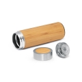 NATUREL. BAMBOO AND STAINLESS STEEL THERMOS 430 ML