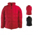 PARKA DE MULHER ACOLCHOADA EM MICROFIBRA, RESISTENTE � AGUA.