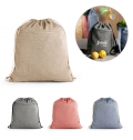 CHANCERY. BACKPACK BAG IN RECYCLED COTTON (140 G/M)