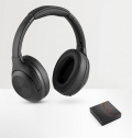 MELODY. WIRELESS PU HEADPHONES WITH BT 50 TRANSMISSION