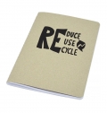 Gianna recycled card notebook