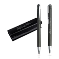 METAL BALL PEN AND MECHANICAL PENCIL SET IN GIFT CASE