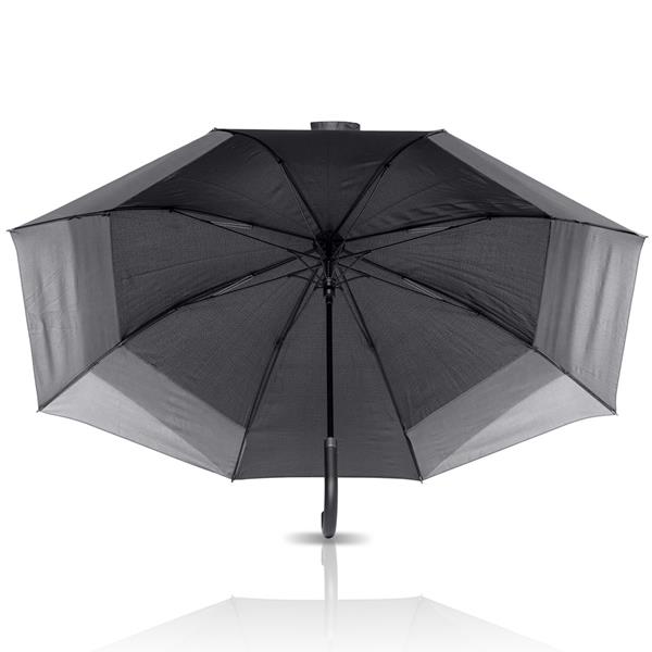 Guarda-chuva em pongee 190T, extens�vel nas laterais