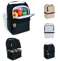 COOLER BAG WITH 2 COMPARTMENTS, P-600D