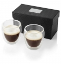 Conjunto para caf� expresso de 2 pe�as em vidro 'Boda'