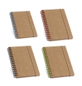 MARLOWE. Bloco de notas de bolso espiral com p�ginas pautadas