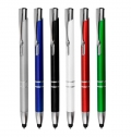 PLASTIC BALL PEN, WITH TOUCH AND METAL CLIP