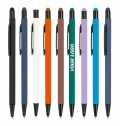 RUBBERIZED ALUMINIUM BALL PEN, WITH TOUCH