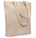 100% COTTON CANVAS BAG, WITH INNER POCKET