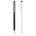 ZOE BK. BALL PEN WITH TOUCH TIP IN ALUMINIUM