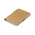 COOPER. COLOURED STICKY NOTEPAD WITH 6 SETS