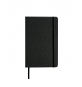 A5 SQUARED CARDBOARD COVER NOTEBOOK, WITH POCKET