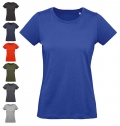 T-shirt B&C Inspire Plus T Women 175g - 100% Algod�o Org�nic