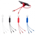 3 IN 1 ABS AND PVC CHARGING CABLE, WITH MOBILE PHONE HO