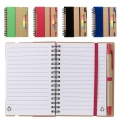 Caderno de papel reciclado Angela