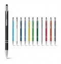 GALBA. ALUMINIUM BALL PEN WITH TOUCH TIP AND CLIP