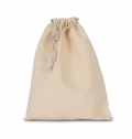 COTTON BAG WITH DRAWCORD CLOSURE