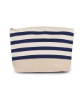 NAUTICAL PRINT ACCESSORIES POUCH
