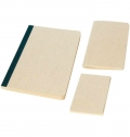 Stationery 3-Piece Grass Paper Gift Set Green