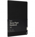 Hardcover notebook in A5 stone paper - Karst checkere