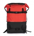 Waterproof backpack with compression straps