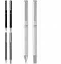 Lucetto recycled aluminum ballpoint and rollerball pen
