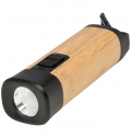 Linterna de bamb reciclado/plstico RCS con mosquetn