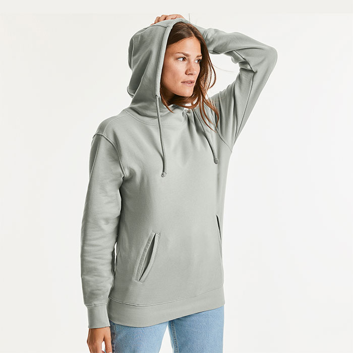 SWEATSHIRT HOODED PURE ORGANIC COM GOLA 300G - 100% ALG