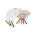 JAGUAR. Conjunto para pintar fornecido em caixa de cart�o