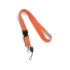 ANQUETIL. Lanyard em poli�ster com mosquet�o em metal