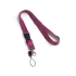ANQUETIL. Lanyard em poli�ster com mosquet�o em metal