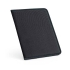 CUSSLER. A4 FOLDER IN 600D WITH LINED SHEET PAD