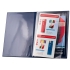 Capa menu em PVC, 4 bolsas