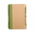 SONORA PLUS Caneta e bloco notas reciclado